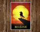 Affiche De Cinéma Originale Il Re Leone 140x200 Cm Le Roi Lion Walt Disney