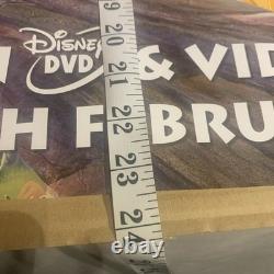 Affiche promotionnelle de la sortie vidéo maison VHS du Roi Lion III de Disney, rare et difficile à trouver.