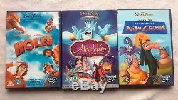 Aladdin Coco Beauty & Beast Toy Story Trilogy Roi Lion 108 DVD Disney Bundle R2