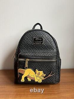 BNWT Disney Le Roi Lion Sac à Dos Mini Loungefly Simba Endormi