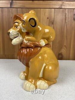 Boîte à biscuits Disney Le Roi Lion Simba sur Mufasa Westland Giftware