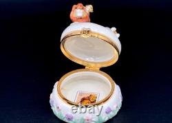 Boîte à trésors Lenox Disney Le Roi Lion Mufasa & Simba Timbre officiel USPS