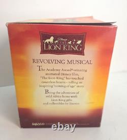 Boule à neige musicale Disney Le Roi Lion Enesco Le Cycle de la vie anglais / français