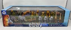 Boutique Disney Lion King Mega Ensemble de figurines de luxe de 18 pièces Tout neuf