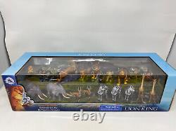 Boutique Disney Lion King Mega Ensemble de figurines de luxe de 18 pièces Tout neuf