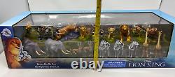 Boutique Disney Lion King Mega Ensemble de figurines de luxe de 18 pièces Tout neuf