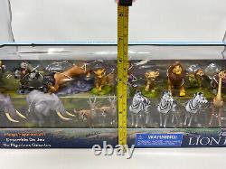 Boutique Disney Lion King Mega Ensemble de figurines de luxe de 18 pièces Tout neuf