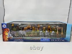 Boutique Disney Lion King Mega Ensemble de figurines de luxe de 18 pièces Tout neuf