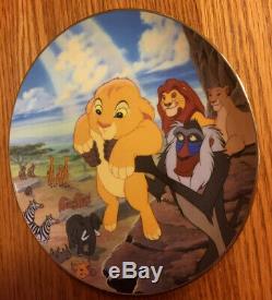 Bradford Disney Le Roi Lion Bourse Collector Plates Ensemble Complet De 12