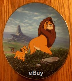 Bradford Disney Le Roi Lion Bourse Collector Plates Ensemble Complet De 12