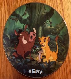 Bradford Disney Le Roi Lion Bourse Collector Plates Ensemble Complet De 12