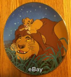 Bradford Disney Le Roi Lion Bourse Collector Plates Ensemble Complet De 12