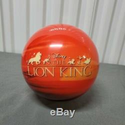 Brunswick Viz-a-ball Disney Le Roi Lion Non Percé Boule De Bowling Limitée 8lb