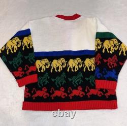 Cardigan vintage des années 90 Disney Le Roi Lion Simba, taille junior L (14)