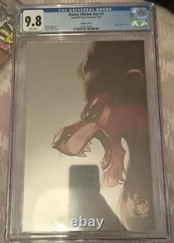 Cgc 9.8 Méchants de Disney Scar #1 1100 Rare Couverture Métallique! Roi Lion