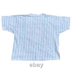 Chemise vintage des années 90 Disney Le Roi Lion Simba imprimé intégral pour adulte couture simple