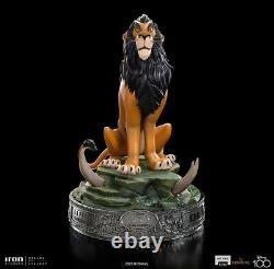 Cicatrice 100 ans Disney 100e version Statue - Le Roi Lion Iron Studios limitée