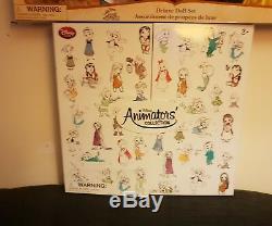 Collection De 15 Mini Poupées Animateurs Disney Par Disney Store 1ère Édition