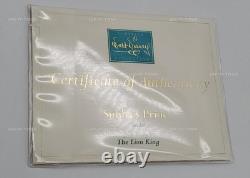 Collection de Classiques Walt Disney Statue du Roi Lion L'Honneur de Simba NOUVEAU