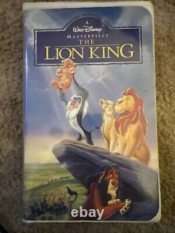 Collection de chefs-d'œuvre Walt Disney Le Roi Lion VHS #2966