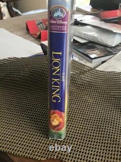 Collection de chefs-d'œuvre de Walt Disney Le Roi Lion Film VHS 1995 Rare