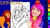 Coloriage Le Roi Lion Simba Mufasa Disney Coloring U0026 Prismacolor Page Marqueurs Kimmi Le Clown