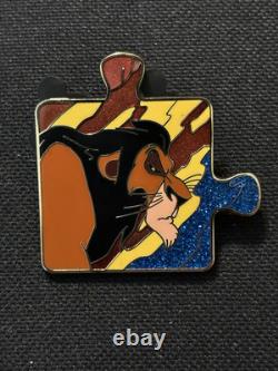 Connexion des personnages Disney Puzzle Épingle Scar Le Roi Lion Le 900