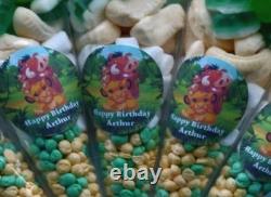 Cornets de bonbons personnalisés et préremplis sur le thème du Roi Lion, cadeaux de fête pour les invités