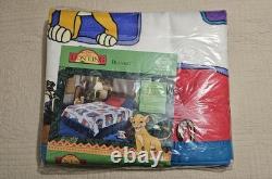 Couverture Vintage 1990s Le Roi Lion Simba Walt Disney Twin Full 72 x 90