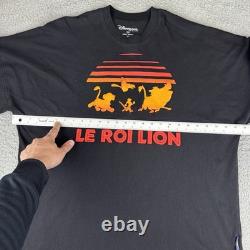 DISNEY SPIRIT JERSEY DISNEYLAND PARIS LE ROI LION Le Roi Lion TAILLE XL Rare