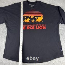 DISNEY SPIRIT JERSEY DISNEYLAND PARIS LE ROI LION Le Roi Lion TAILLE XL Rare
