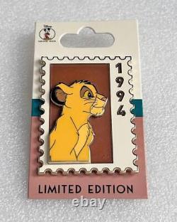 Dec Disney Employee Center Lion King Simba Postage Animal Timbre Le 250 Pin