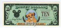 Disney 10 Dollars, 1997a, Le Roi Lion, Non Circulé