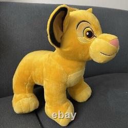 Disney 30e anniversaire Simba Roi Lion épuisé Build A Bear BNWT avec 2 chansons