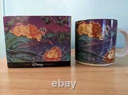 Disney 4 Tasses Mickey Mouse Lion King