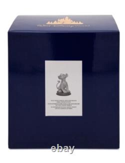 Disney 50e Anniversaire Fab 50 SIMBA Le Roi Lion Statue en Résine Dorée 8,5 NIB