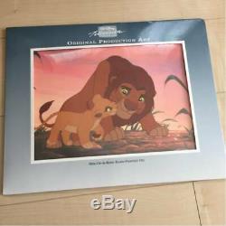 Disney Animation Cel Lion King Art De Production Original Très Rare Anime A49