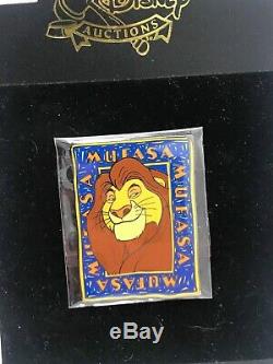 Disney Auctions Mufasa Le 100 Pin King Character Set # 2 Simba Nala Sarabi