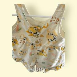 Disney Baby Le Roi Lion Simba et Nala Grenouillère sans manches Taille bébé 3-6 mois