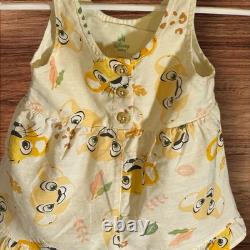 Disney Baby Le Roi Lion Simba et Nala Grenouillère sans manches Taille bébé 3-6 mois