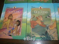 Disney Boxed Set Le Roi Lion Six Nouvelles Aventures Grolier 1994 Livres Rares