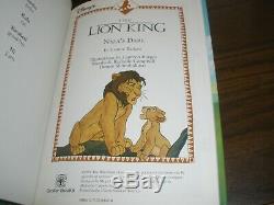 Disney Boxed Set Le Roi Lion Six Nouvelles Aventures Grolier 1994 Livres Rares