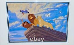 Disney Cel Le Roi Lion Une Nouvelle Fierté Animation Art Rare Cell