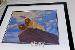 Disney Cel Le Roi Lion Une Nouvelle Fierté Animation Art Rare Cell