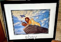 Disney Cel Le Roi Lion Une Nouvelle Fierté Animation Art Rare Cell