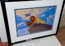 Disney Cel Le Roi Lion Une Nouvelle Fierté Animation Art Rare Cell