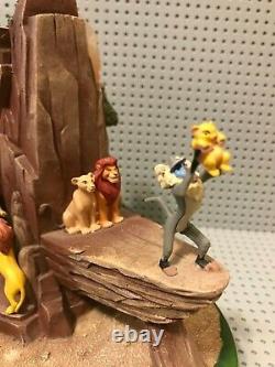 Disney Circle Of Life Lion King 15th Anniversary Statue Figurine /500 Parcs Excl