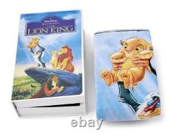 Disney Classique VHS Boîte Soie Toucher Couverture 50 × 70 Le Roi Lion PRÉCOMMANDER