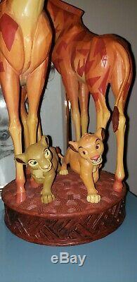 Disney D23 Le Roi Lion 25e Anniversaire Simba Et Nala Figure Limited Edition