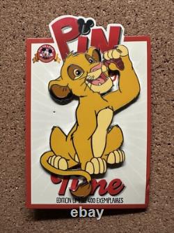 Disney DLP Échange de Pin Temps LE 400 Le Roi Lion Simba Nouveau PTT Paris